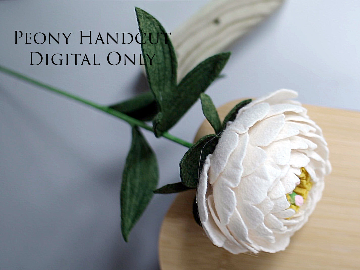 Peony Handcut Digital Only